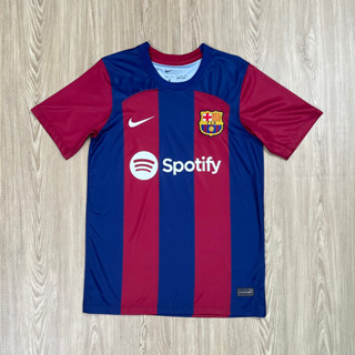 เสื้อบอล บาซ่า Barcelon โฮม2023/24 เนื้อผ้าโพลีเอสเตอร์ เกรดแฟนบอล AAA