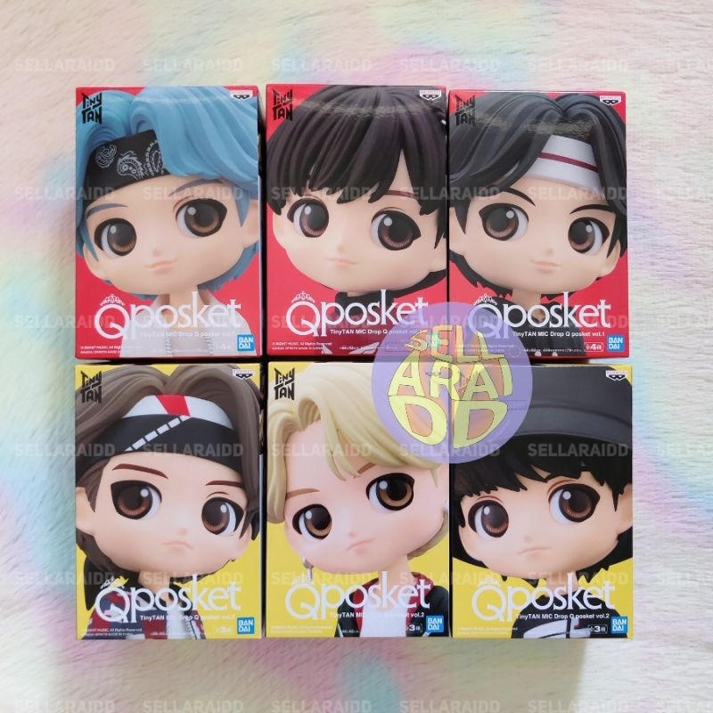 พร้อมส่ง 🎤 Qposket TinyTan Mic Drop ~ BTS Figure Q Posket ⭐ Lot.Japan แท้💯 ฟิกเกอร์BTS