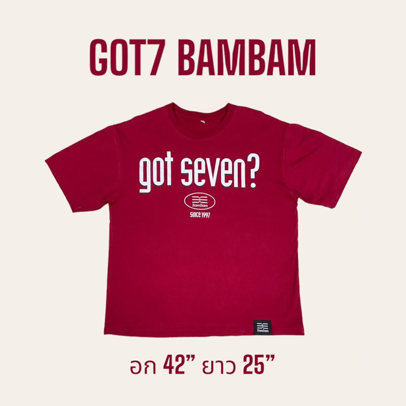 🔥ลด50%🔥 Got7 BAMBAM T-Shirt (พร้อมส่ง)