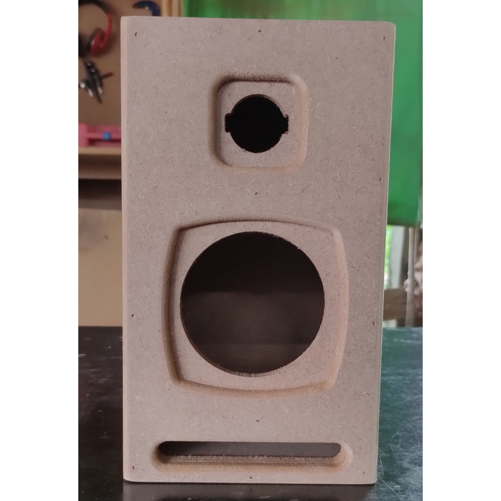 ตู้ลำโพงฟูลเรนจ์ 4" + แหลมHk 2" ไม้MDF 9mm. (งานดิบราคาต่อ 1ใบ)