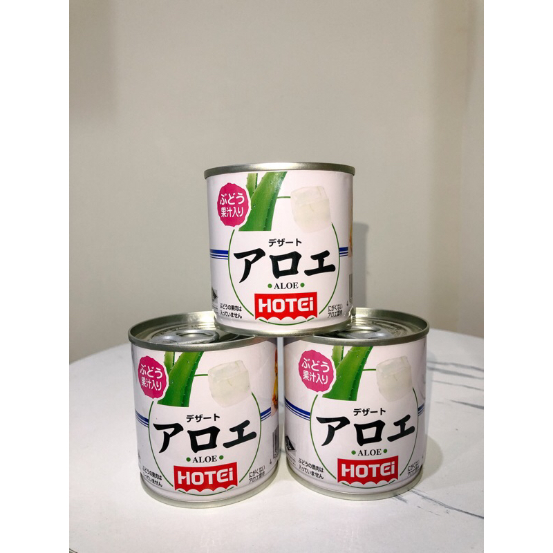 ว่านหางจระเข้ในน้ำองุ่น เนื้อเน้นๆเต็มๆคำ แบบ 3 กระป๋อง 90 บาท