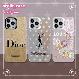 ❤️ส่งของขวัญ❤️ เคสไอโฟน 11 12 13 14 Pro Max ระดับสูง เรียบง่าย สไตล์คู่รัก ฤดูร้อน ความนิยม Case for iPhone สไตล์วรรณศิล