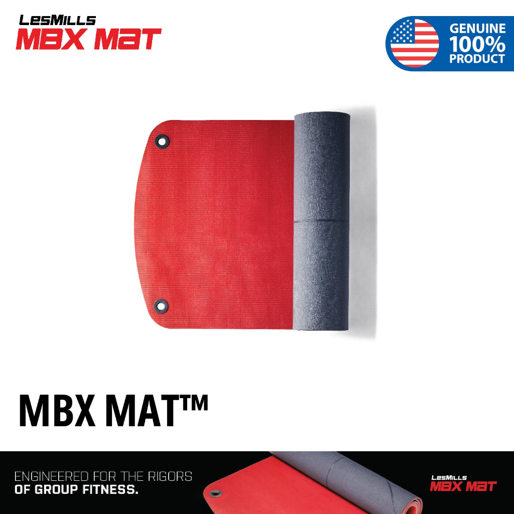 Lesmills MBX MAT™ เสื่อออกกำลังกายและโยคะ