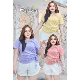 M32 เสื้อสาวอวบ อ้วน Bigsize Plussize XXL เสื้อยืด