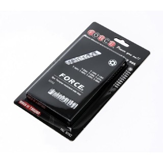 FORCE 5092 ชุดประแจหัวจีบแกนกลวง T10-T50 9ตัวชุด F131-5092