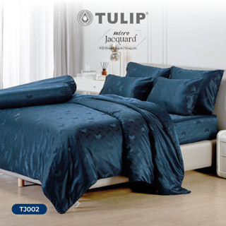 [New]TULIP ชุดเครื่องนอน ผ้าปูที่นอน ผ้าห่มนวม รุ่น Micro Jacquard ทอลายนูนบนเนื้อผ้าสีพื้น TJ002 สัมผัสถึงความเรียบ หรู