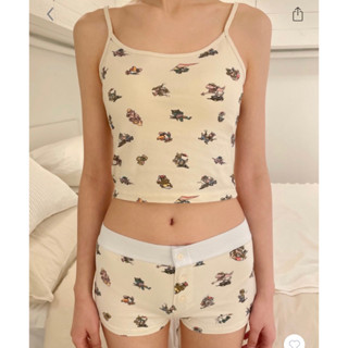 พรีออเดอร์ PREORDER BRANDY MELVILLE Boy Shorts / Skylar Toy Tank