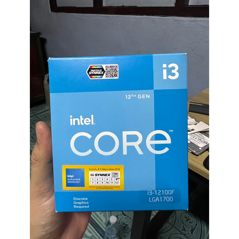 CPU intel i3-12100F 3.3GHz (LGA1700) มือสอง มีประกัน