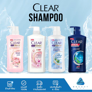 Clear Shampoo เคลียร์ แชมพูขจัดรังแค แชมพูหัวปั้ม ผมหอมยาวนานข้ามวัน 350-400ml