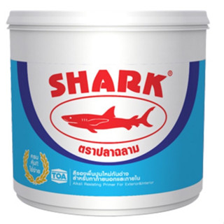 TOA SHARK สีรองพื้นปูนใหม่กันด่าง ตราปลาฉลาม ขนาด3.5ลิตร รหัส11-9507**จำกัดออเดอร์ละไม่เกิน4แกลลอน**