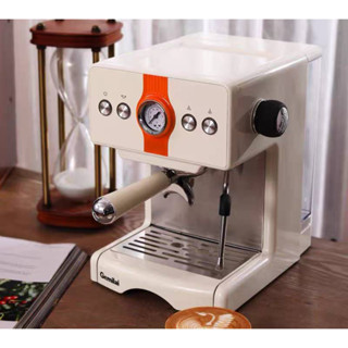 เครื่องชงกาแฟโฮมเมดกึ่งอัตโนมัติจากอิตาลี ของขวัญเครื่องชงกาแฟ กาแฟฟองนมไอน้ำ Espresso machine  ZB-9036