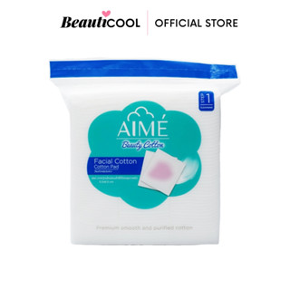 AIME Cotton Pad 90g. (150แผ่น) โฉมใหม่ปังกว่าเดิม! 100%