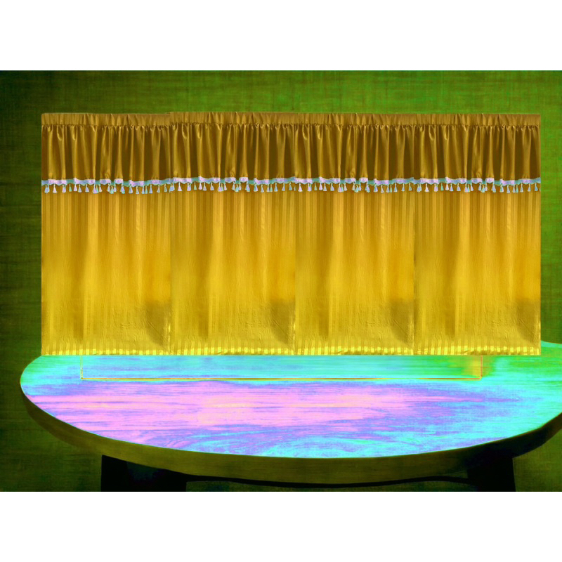 แนะนำ ผ้าม่าน ผ้าม่านถวายพระฉากพิธีต่าง เลือกสีทักแชทแอดมินได้ค่ะ ราคาพิเศษ มีเก็บเงินปลายทาง