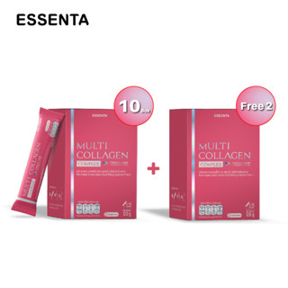 ESSENTA MULTI COLLAGEN Complex มัลติ คอลลาเจน  ไตรเปปไทด์ 10 กล่อง แถมฟรี 2 กล่อง