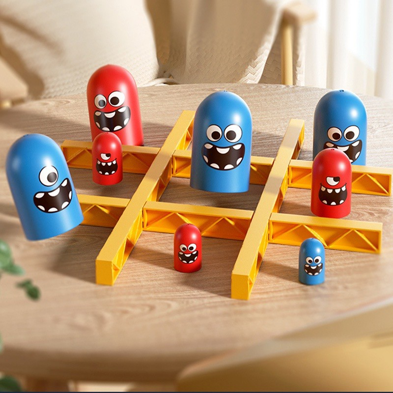 เกมกระดาน OX Game สำหรับเด็กอายุ3ปีขึ้นไป  บอร์ดเกมส์โอเอ็กซ์ บอร์ดเกมในตำนาน เล่นได้2คน TY720