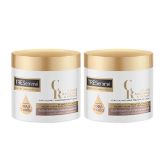 TRESEMME Color Radiance For Dark Treatment Mask เทรซาเม่ คัลเลอร์ เรเดียนซ์ ฟอร์ ดาร์ ทรีตเม้นท์ มาส์ก 180ml. (2 กระปุก)