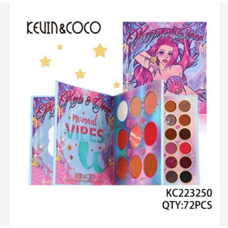 พาเลท 69 สี เนื้อดี เกลี่ยง่าย Kevin&amp;coco KC223250