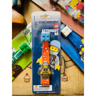 Lego Mobile Phone Strap/ Key Ring 2nd Season Astronaut BB ของแท้ พร้อมส่ง