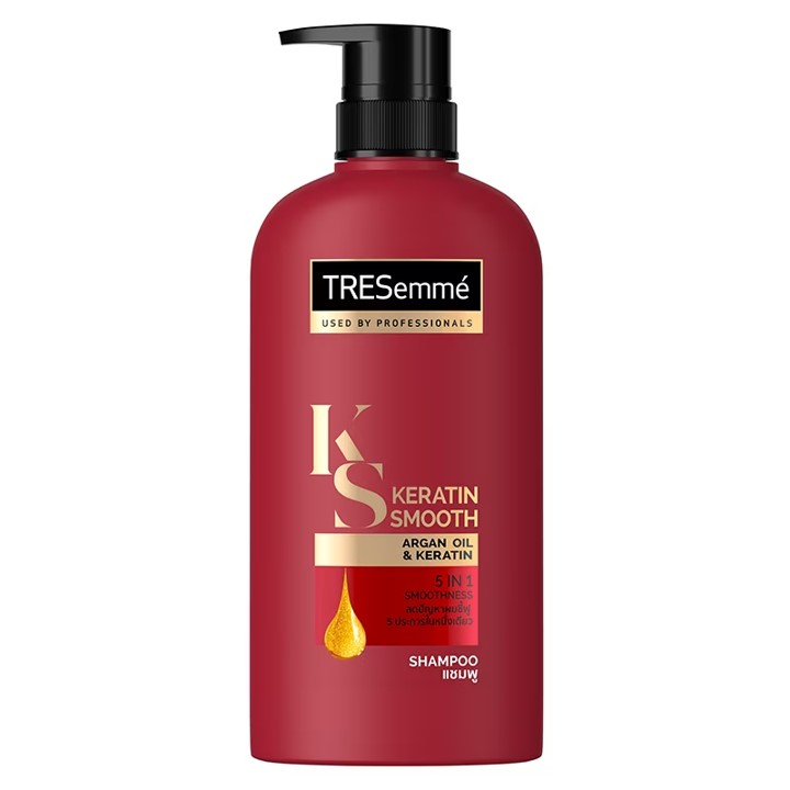 TRESEMME Shampoo Keratin Smooth เทรซาเม่ แชมพู เคราติน สมูท425 ml.