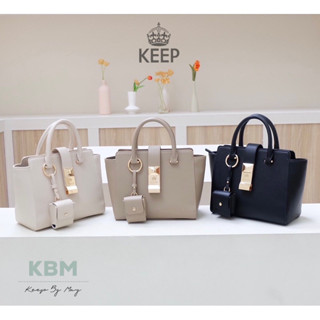 กระเป๋า Handbag ฟังชั่นครบ KEEP รุ่น ‘ 𝗩𝗔𝗟𝗘𝗡 HANDBAG ☘️KEEP ของแท้💯☘️