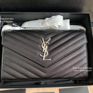 new YSL WOC 9” black shw ดำอะไหล่เงิน📌เช็คสินค้าก่อนสั่งซื้อนะคะ