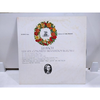 1LP Vinyl Records แผ่นเสียงไวนิล  J.S.BACH LES SIX CONCERTS BRANDEBOURGEOIS-I   (J22B103)