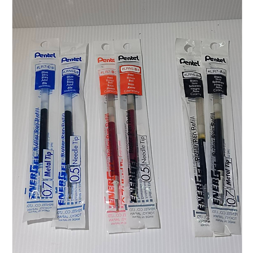 ไส้ปากกาเจล PENTEL Energel เพนเทล (ต่ออัน)