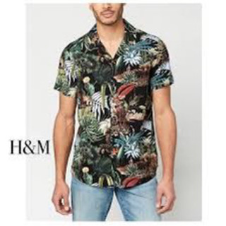 เสื้อฮาวาย H&amp;M แท้100%