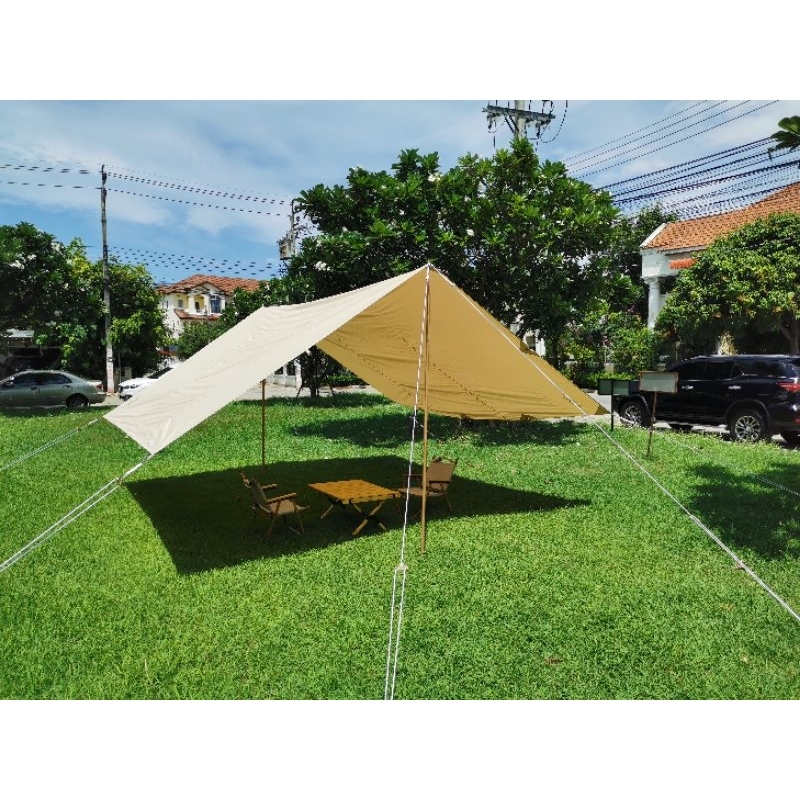 Max mountain tarp TC ทาร์ปแคมปิ้ง ขนาด 4.5*5