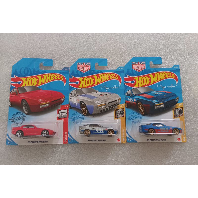 Hotwheels 89 porsche 944 turbo
