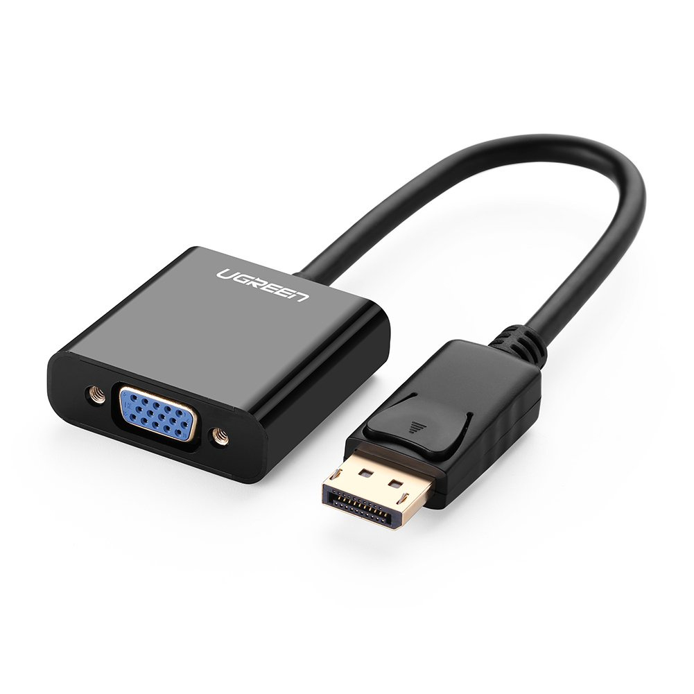 UGREEN รุ่น 20415 DP TO VGA ตัวแปลงสัญญาณภาพ DISPLAY PORT เป็น VGA ประกันศูนย์ 2ปี