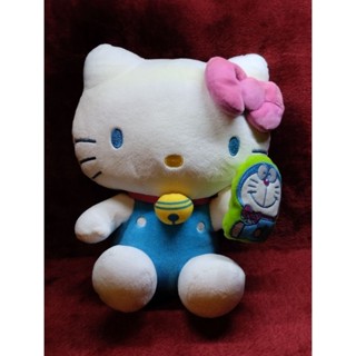 ตุ๊กตา Hello Kitty x Doraemon คิตตี้โดเรม่อน ลิขสิทธิ์แท้ ปี 2020