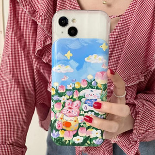 🎁ส่งของขวัญ🎁เคสไอโฟน 11 13 12 Pro Max กระต่ายน่ารัก เคส for ไอโฟน14 pro max soft case Iphone