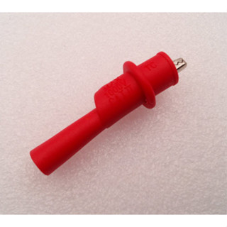 (RED) instrument digital multimeter pen plug can be inserted into the table alligator clip clip element