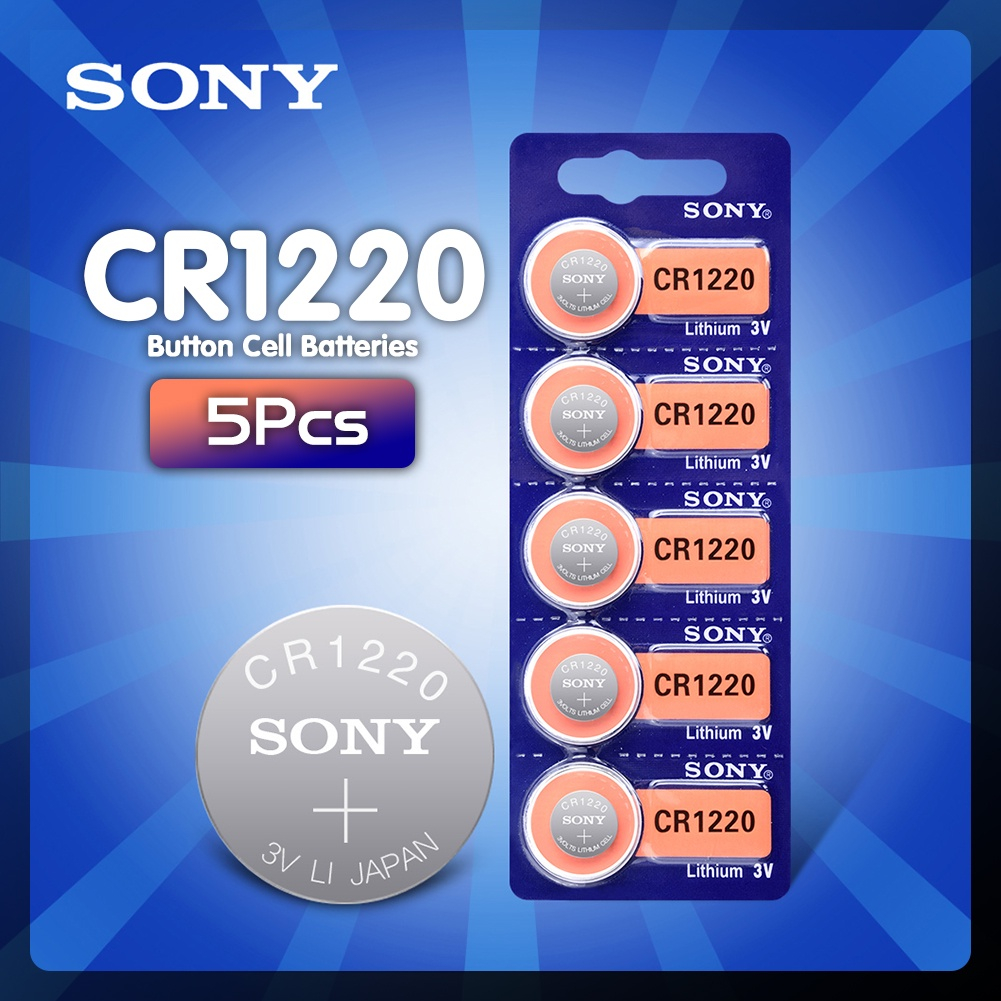 #ถ่านSONY #ถ่านCR1220 #ถ่านนาฬิกา #ถ่านรีโมท #ถ่าน3v