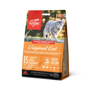 (340 กรัม ) Orijen Original Cat โอริเจน อาหารแมว สูตรแมวโตและลูกแมว  (  ออริเจน อาหารลูกแมว นำเข้าแคนาดา)