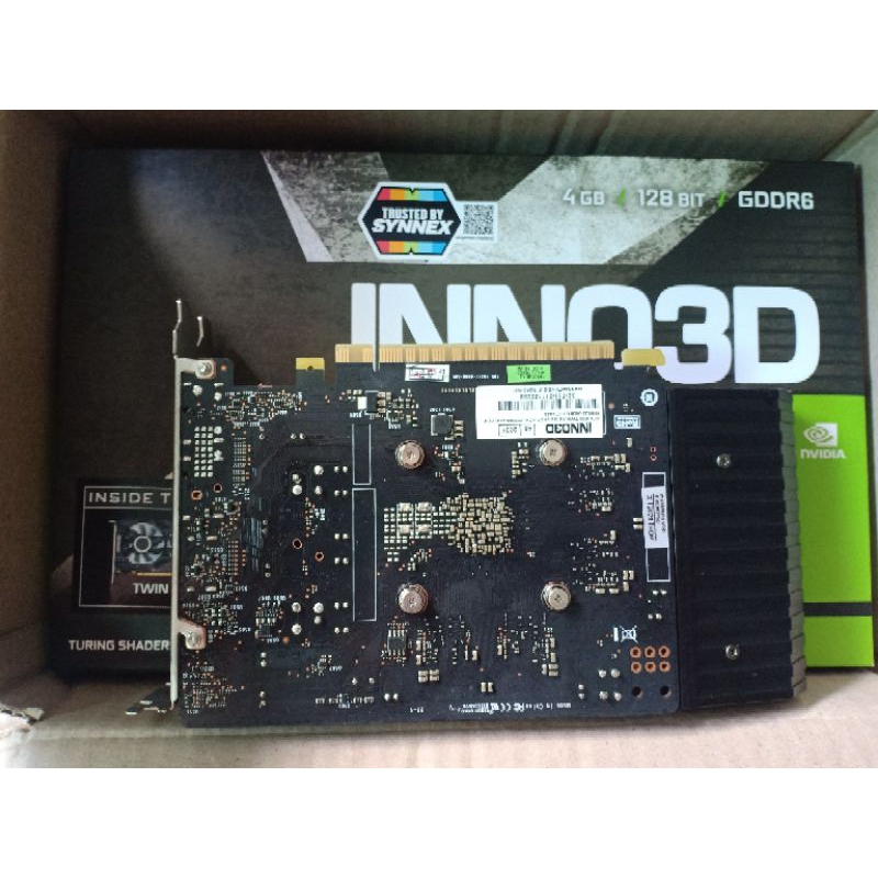 การ์ดจอแสดงผล INNO3D GTX1650 4GB OC