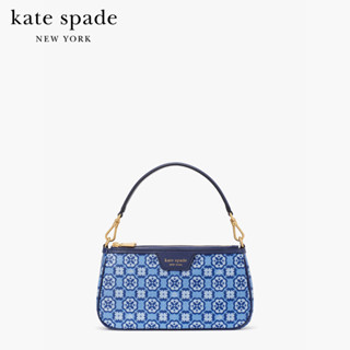 KATE SPADE NEW YORK SPADE FLOWER MONOGRAM EAST WEST CROSSBODY KB371 กระเป๋าสะพายขาง