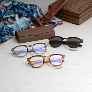 แว่นตา『 𝗕𝗹𝘂𝗲 + 𝗔𝘂𝘁𝗼 𝗟𝗲𝗻𝘀 』  Model : A5354 Size :51 mm.