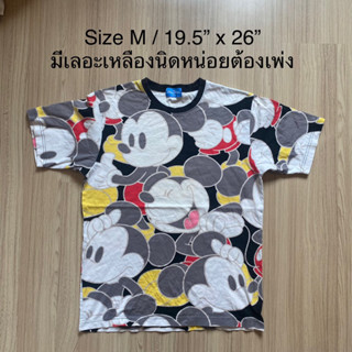 เสื้อยืด มือสอง Micky Mouse มิกกี้เมาส์ OVP Tokyo Disney ของแท้ ญี่ปุ่น