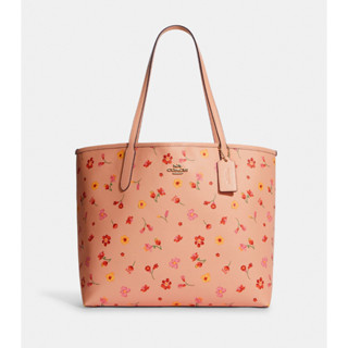 City Tote With Mystical Floral Print