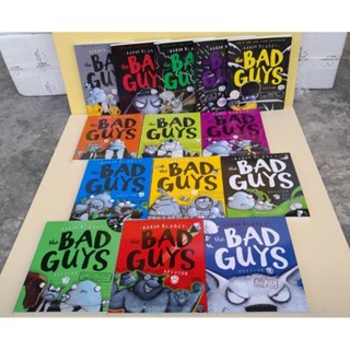 หนังสือชุด Bad Guys หนังสือการ์ตูน ภาษาอังกฤษ Comic Book หนังสือเด็ก