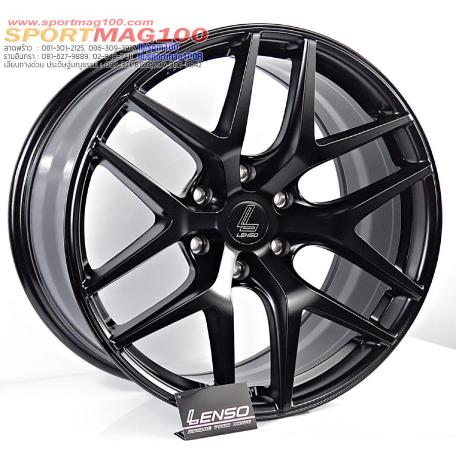 ล้อแม็กซ์ Lenso JAD Jager DYNAสีดำด้าน 9-20นิ้ว 6รู139 ET20 [20405]