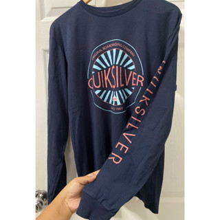 Quiksilver เสื้อยืดแขนยาว