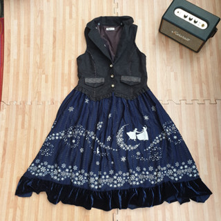 **ตำหนิ รอยซ่อม axes femme maxi เดรส อก 34 นิ้ว ญี่ปุ่นมือสอง