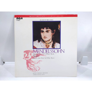 1LP Vinyl Records แผ่นเสียงไวนิล  MENDELSSOHN   (J22D199)