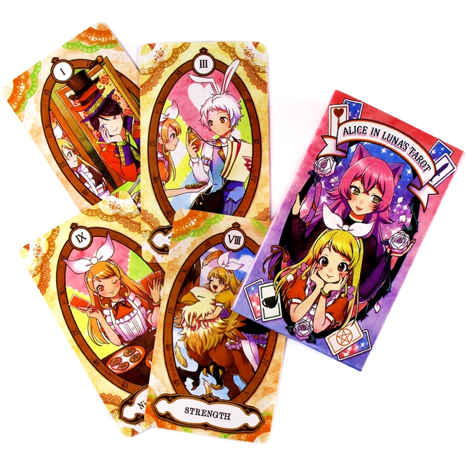ไพ่ยิปซี ธีมอนิเมะ เซตเลิฟทาโรต์ซีรีย์ ลึกลับอาร์ทญี่ปุ่นน่าค้นหา Gypsy Love Tarot Series Anime Japan Art