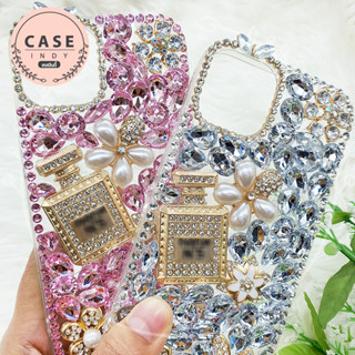 เคสซัมซุงA14 A53 A50  A03s  A20s A21s A22(4G) A30 A51 J4+  J7prime Note 10+เคสมือถือใส TPU ขอบนิ่ม ติดอะไหล่เพชรคริสตัล