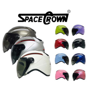 หมวกกันน็อคเด็ก Space Crown รุ่น Leo-2 ลายการ์ตูน (พร้อมส่ง)