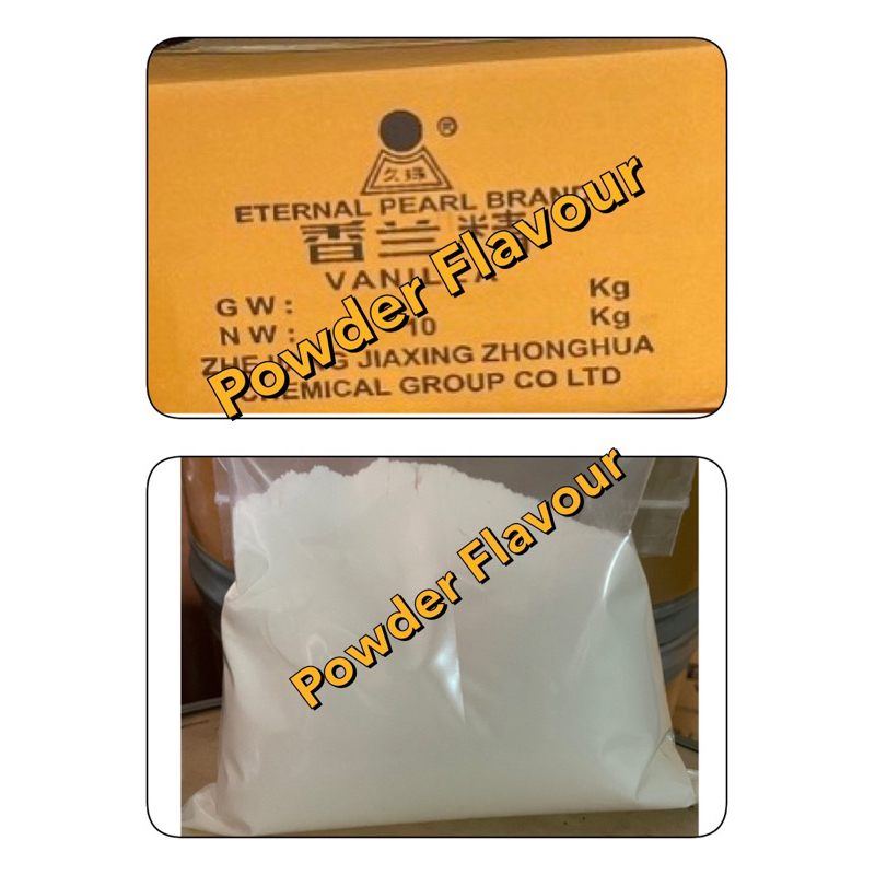 วานิลลาแบ่งบรรจุ(กลิ่นวานิลลาชนิดผง)vanilla 500g.(หอมออกนมนม)ทนต่อความร้อนได้ดีเหมาะสำหรับเค้กบิสกิตไอศกรีม